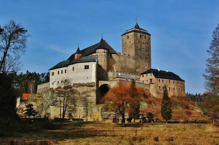 Kalich Castle, Třebušín, Czechia, Czech Republic (Czechia)